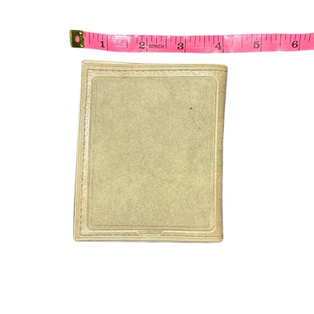 Vintage Tan Bifold Leather Wallet
